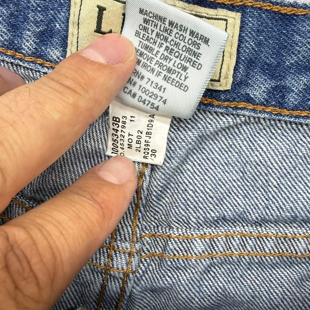 L.L. Bean classic denim